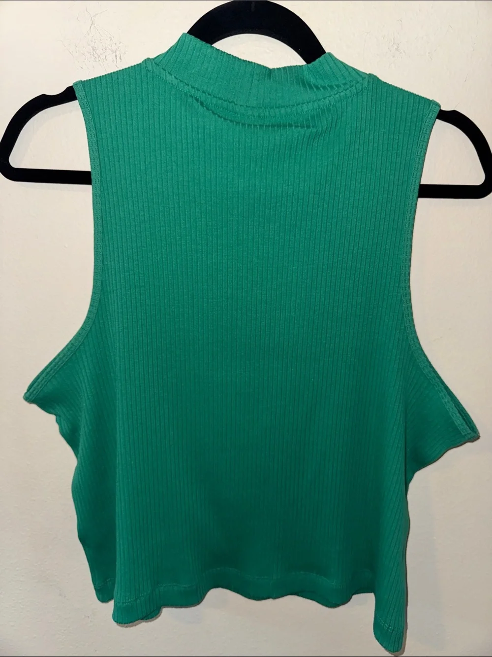 Old Navy Ribbed Tank Top - Green Size XL - Picture 4 of 4